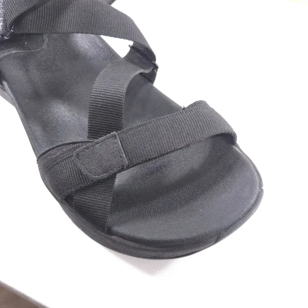 Taos Super Z Outdoor Adjustable Sandal Mens Size 10 SPZ-14131 Black